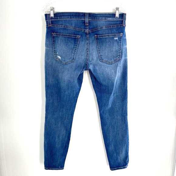Current/Elliott‎ The Stiletto Niagra Destroy Womens Jeans 28 Denim Distressed - Picture 5 of 9